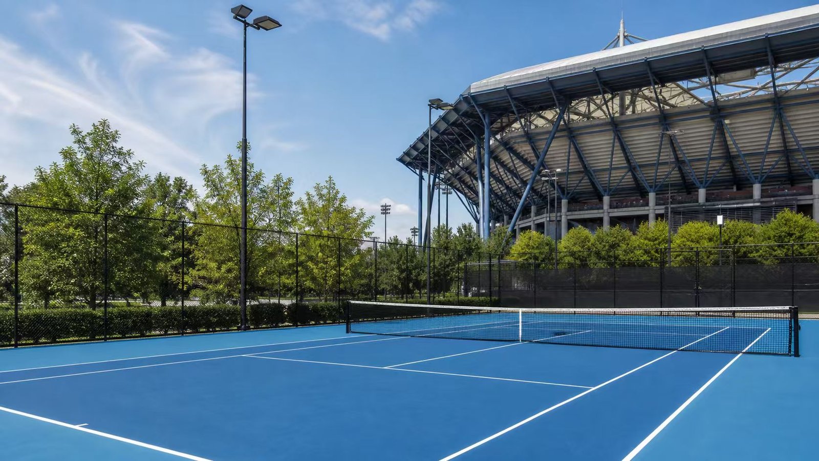 Rubber Pickleball Court