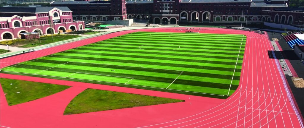 Xining Sports Ground running track by Topthink