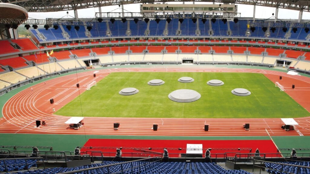 Guangxi Nanning Sports Center running track by Topthink